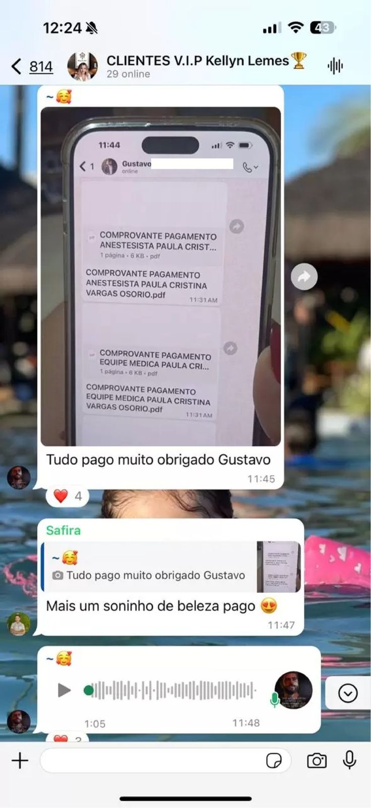 Depoimento WhatsApp 5