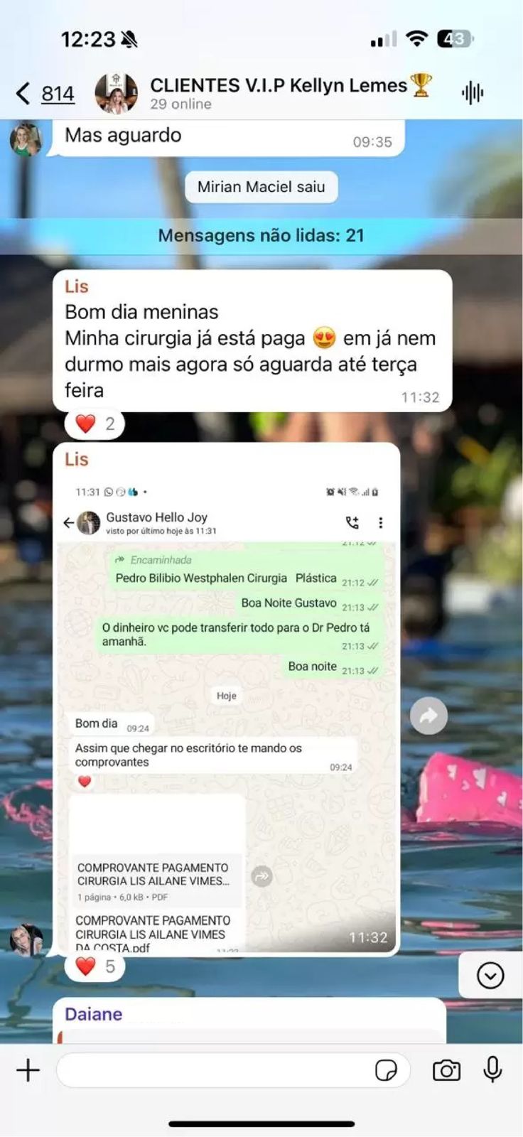 Depoimento WhatsApp 4