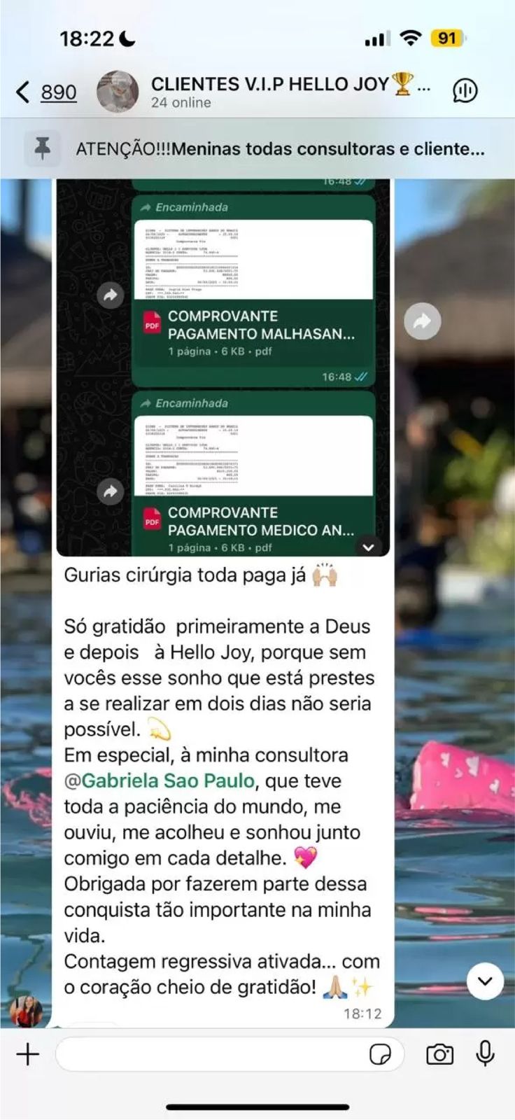 Depoimento WhatsApp 8