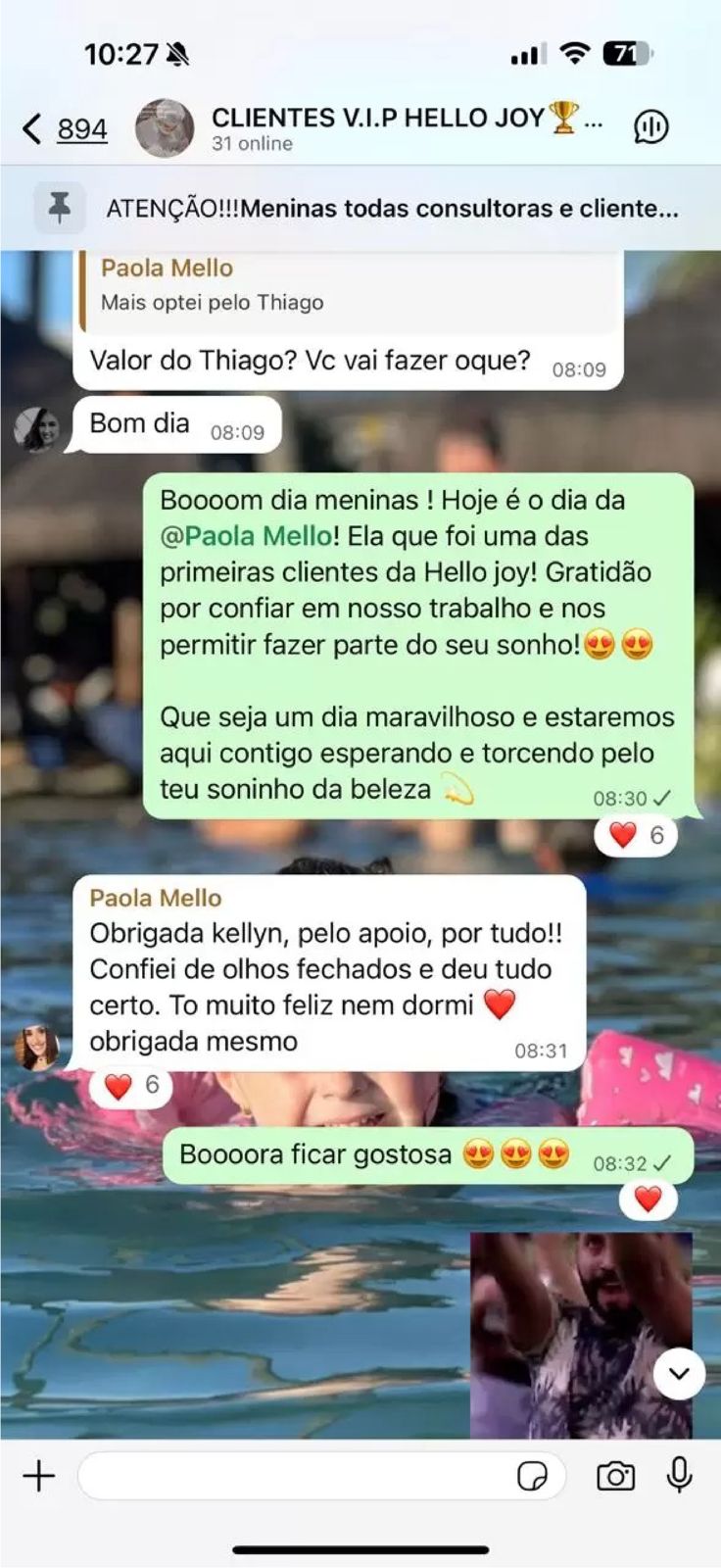 Depoimento WhatsApp 9